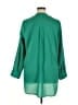 Fenn Wright Manson 100% Polyester Green 3/4 Sleeve Blouse Size 1XL - photo 2