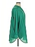 Fenn Wright Manson 100% Polyester Green 3/4 Sleeve Blouse Size 1XL - photo 4