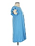 True Craft Solid Blue Casual Dress Size S - photo 4