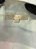 Gold Hawk Stripes Silver Long Sleeve Button-Down Shirt Size XS - photo 7