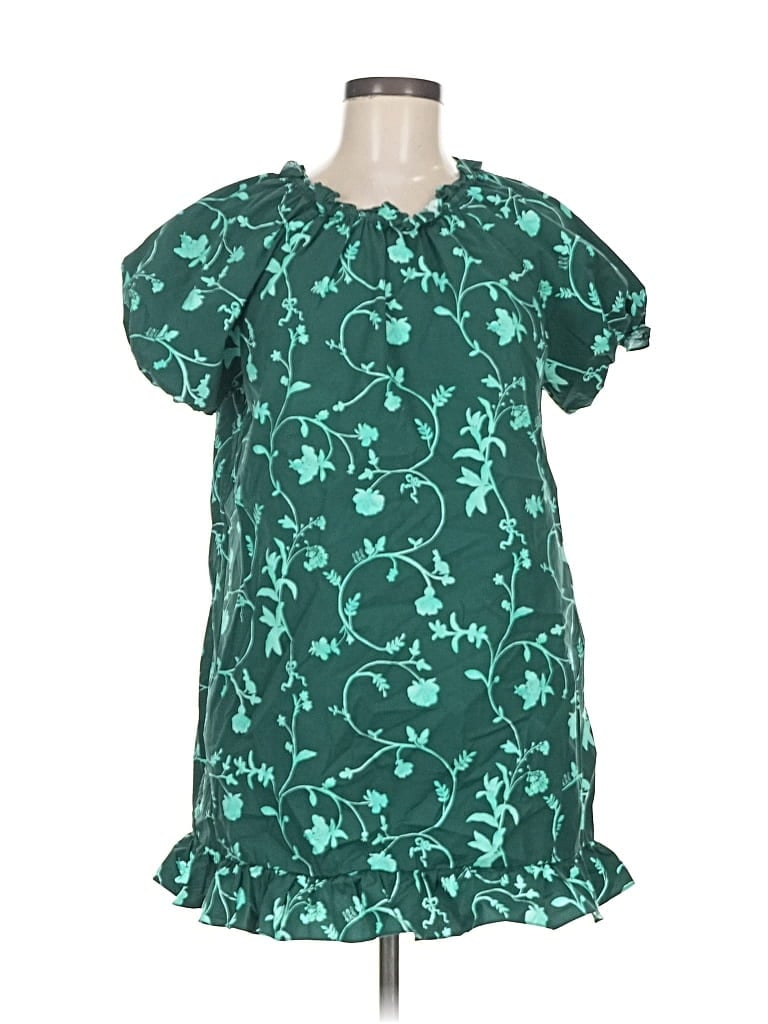 Pre-owned Hill House Short Sleeve Blouse In Blue