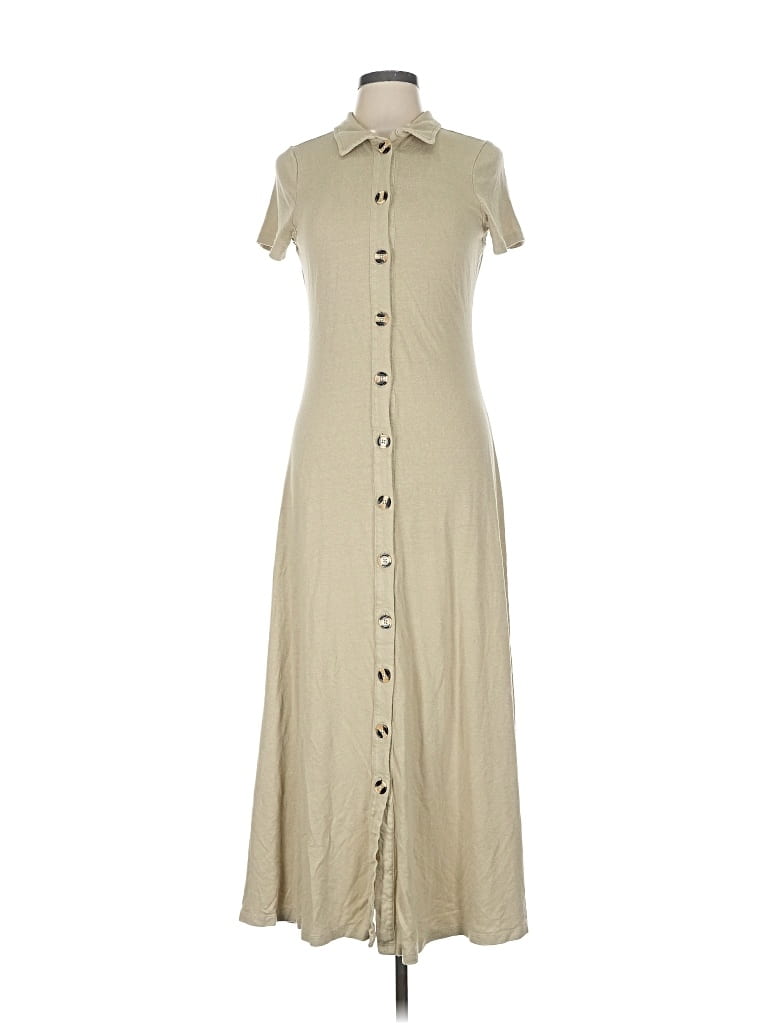 Pre-owned Asos Design Casual Dress In Brown