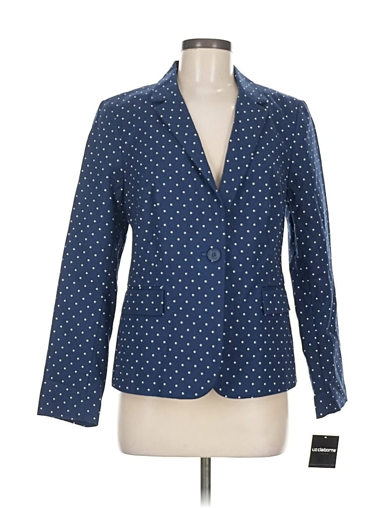 Liz Claiborne Career Blazer Jacket In Blue