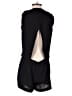 Club Monaco 100% Polyester Solid Black Romper Size 0 - photo 2