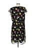 Old Navy 100% Polyester Print Black Cocktail Dress Size L - photo 2