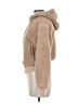 Fabletics 100% Recycled Polyester Tan Faux Fur Jacket Size XS - photo 5