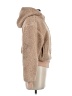 Fabletics 100% Recycled Polyester Tan Faux Fur Jacket Size XS - photo 4