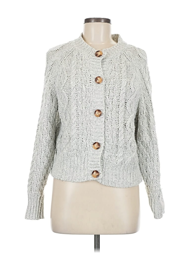 Pre-owned Universal Thread Cardigan Sweater In Gray