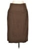 Grace Elements Solid Brown Casual Skirt Size 10 - photo 1