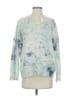 Allude Tie-dye Blue Wool Pullover Sweater Size S - photo 1