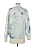 Allude Tie-dye Blue Wool Pullover Sweater Size S - photo 2