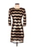 Gianni Bini Metallic Brown Cocktail Dress Size XS - photo 1