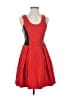 Parker Color Block Red Cocktail Dress Size S - photo 1