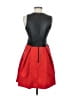 Parker Color Block Red Cocktail Dress Size S - photo 2