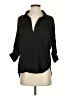 dRA Los Angeles 100% Polyester Black 3/4 Sleeve Blouse Size XS - photo 1