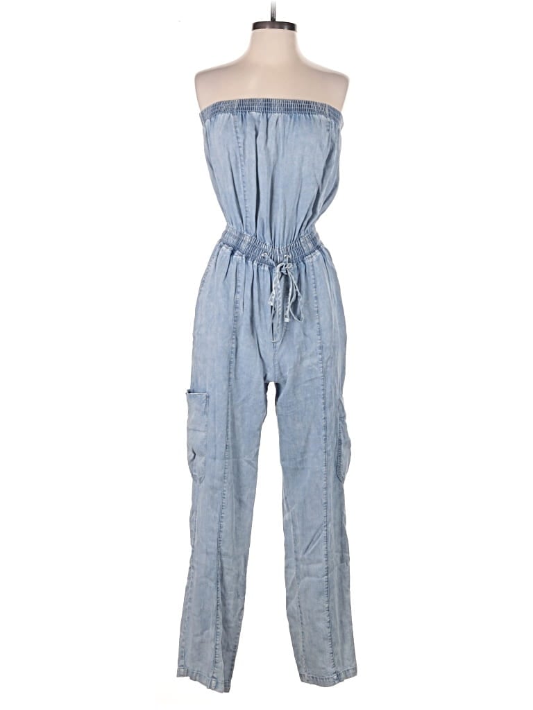 Pre-owned Evereve Jumpsuit In Blue