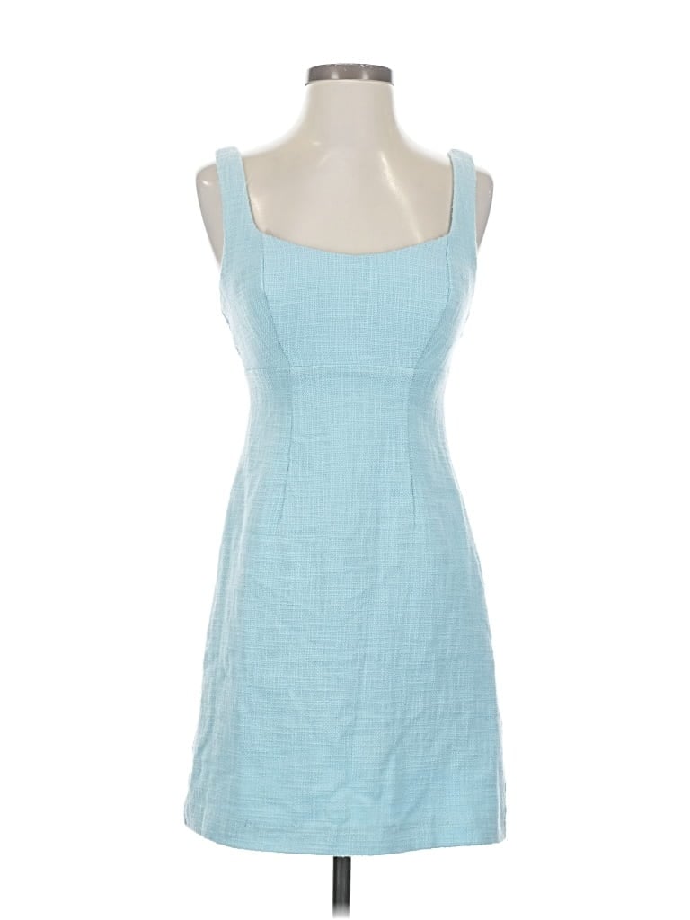 Pre-owned Abercrombie & Fitch Casual Dress In Blue