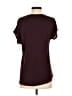 David Lawrence Burgundy Short Sleeve Blouse Size S - photo 2