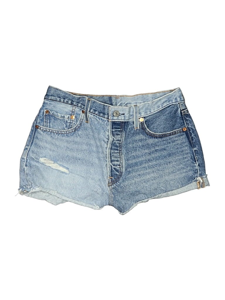Pre-owned Levi's Denim Shorts In Blue