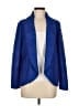 Chico's 100% Polyester Blue Blazer Size Med (1) - photo 1