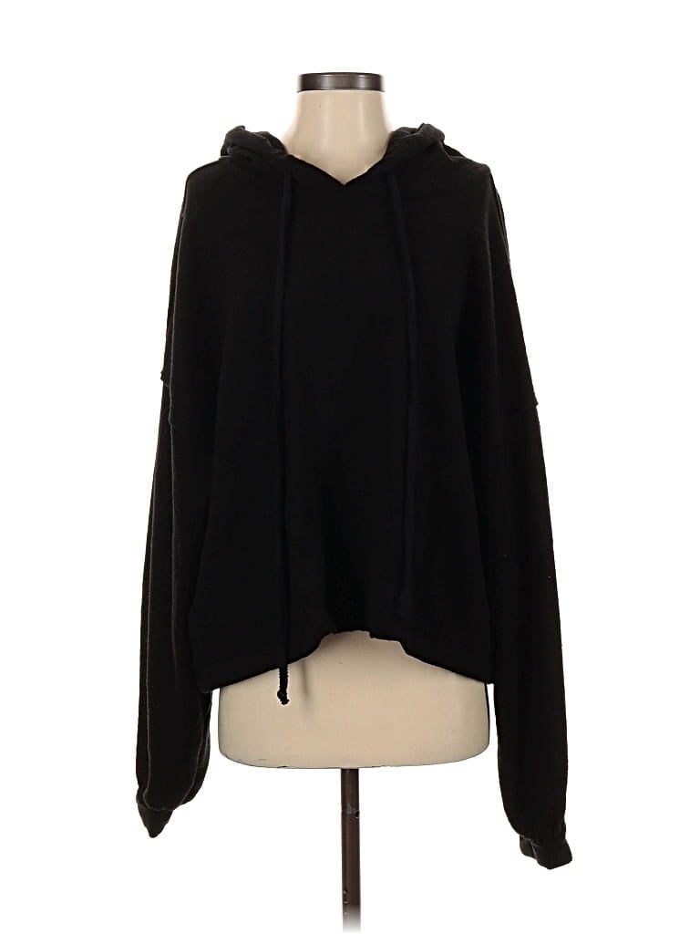 Pre-owned Bucketlist Zip Up Hoodie In Black