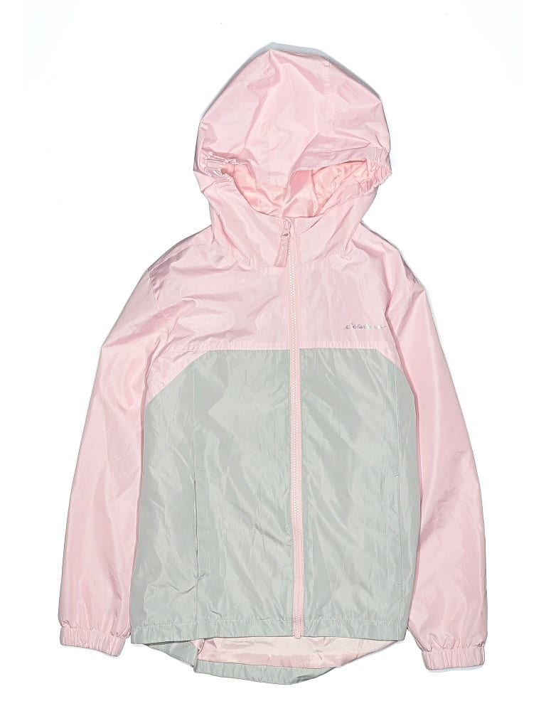 Pre-owned Eddie Bauer Kids' Raincoat In Pink