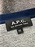 A.P.C. 100% Cotton Blue Pullover Sweater Size XS - photo 7