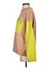 Left Coast by Dolan Color Block Yellow Pullover Sweater Size S - photo 5