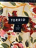 Torrid 100% Rayon Floral Ivory 3/4 Sleeve Blouse Size 1X Plus (1) - photo 7