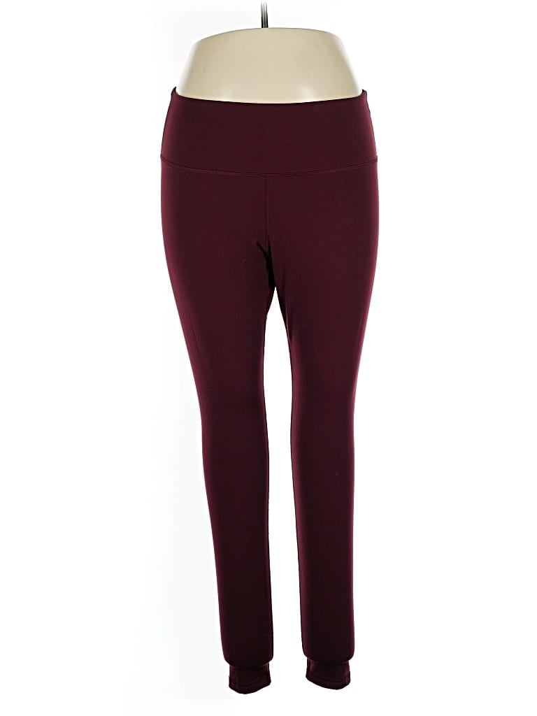 Pre-owned Active By Old Navy Active Pants In Burgundy
