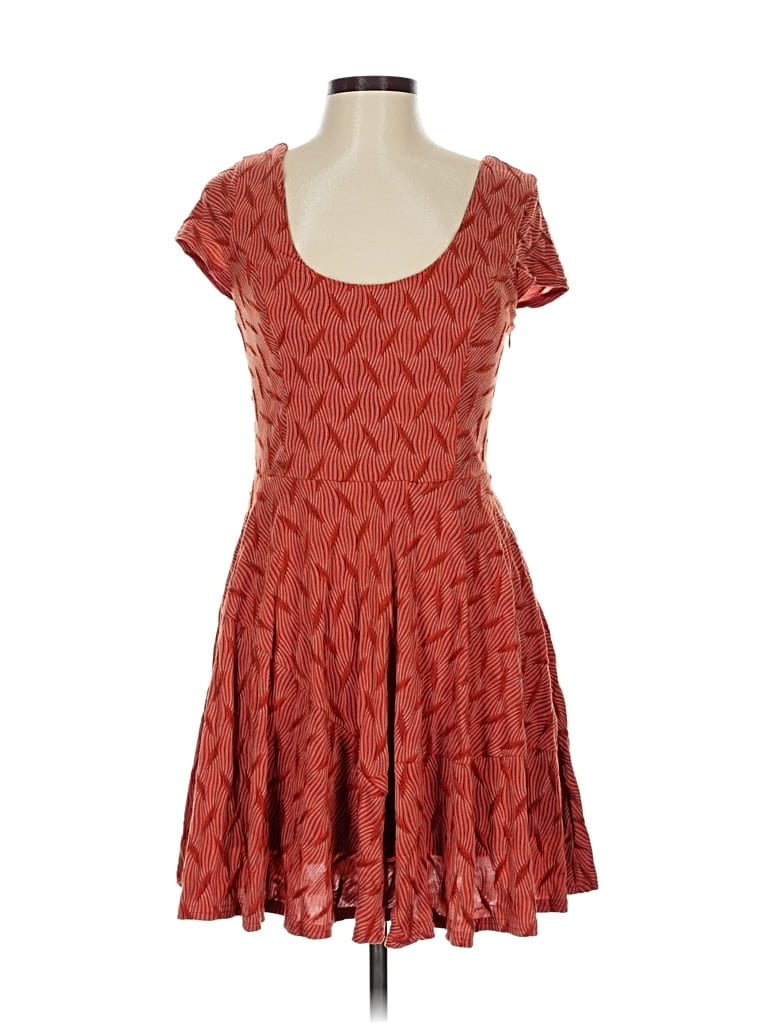 Pre-owned Bar Iii Casual Dress In Red