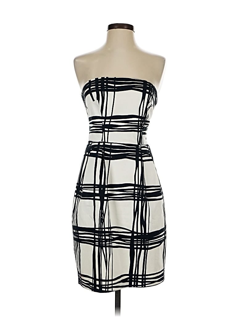 Pre-owned Express Design Studio Cocktail Dress In White