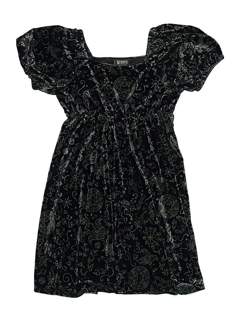 Pre-owned Assorted Brands Kids' Dress In Black