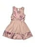 2hip Floral Tan Dress Size 7 - photo 2