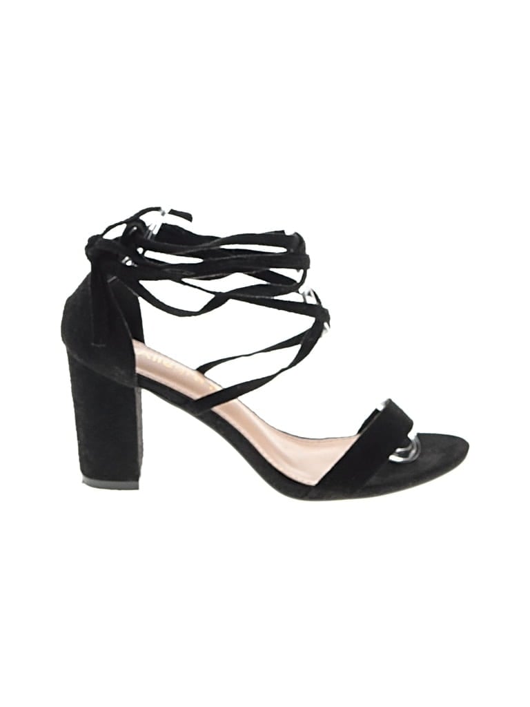 Pre-owned Allegra K Sandals In Black