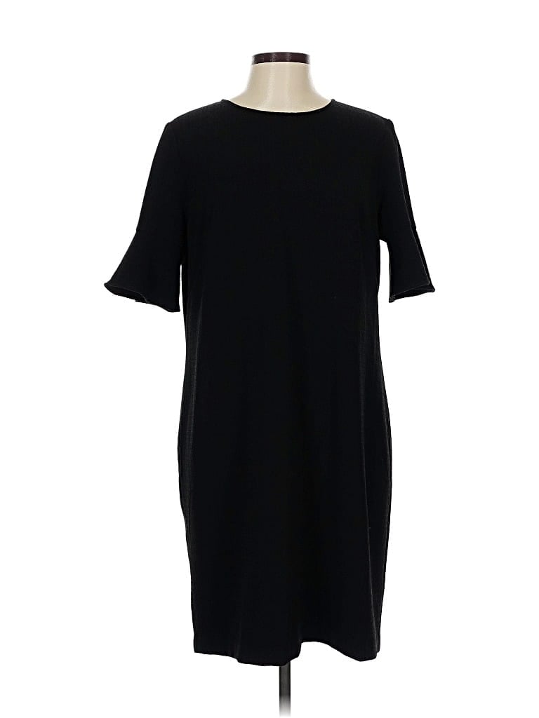 Pre-owned Ann Taylor Loft Casual Dress In Black