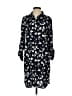 Ann Taylor 100% Polyester Black Casual Dress Size S - photo 1