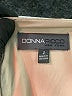 Donna Ricco 100% Polyester Metallic Tan Cocktail Dress Size 2 - photo 7
