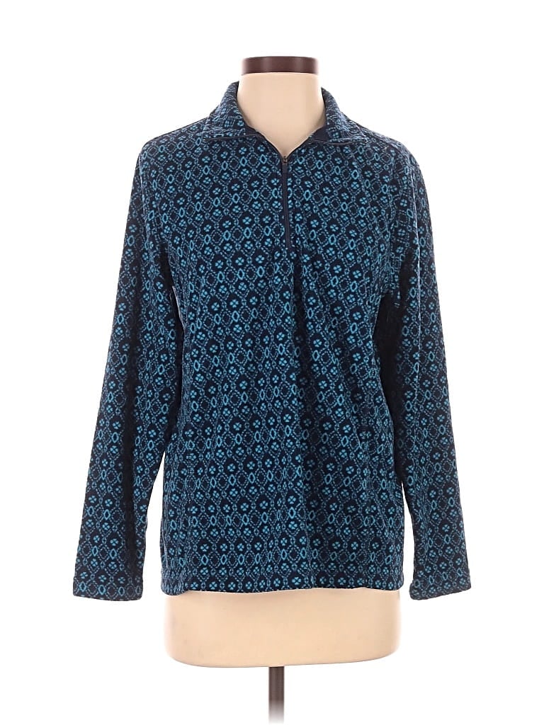 Pre-owned Superdry Fleece Jacket In Blue