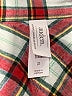 auden 100% Cotton Plaid Red 3/4 Sleeve Button-Down Shirt Size XL - photo 7