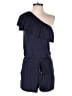 Ella Moss Solid Blue Romper Size M - photo 1