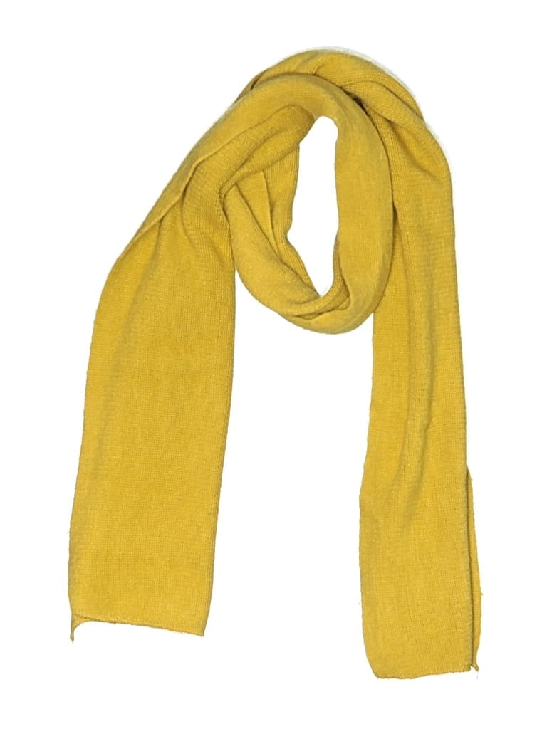 Pre-owned Unbranded Scarf In Yellow