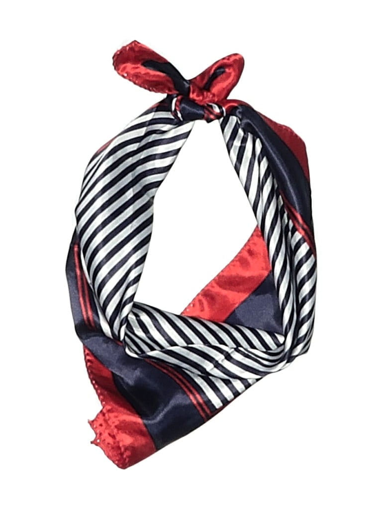 Pre-owned Unbranded Scarf In Blue