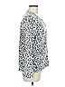 Adonna 100% Polyester Animal Print Silver Pullover Sweater Size M - photo 4