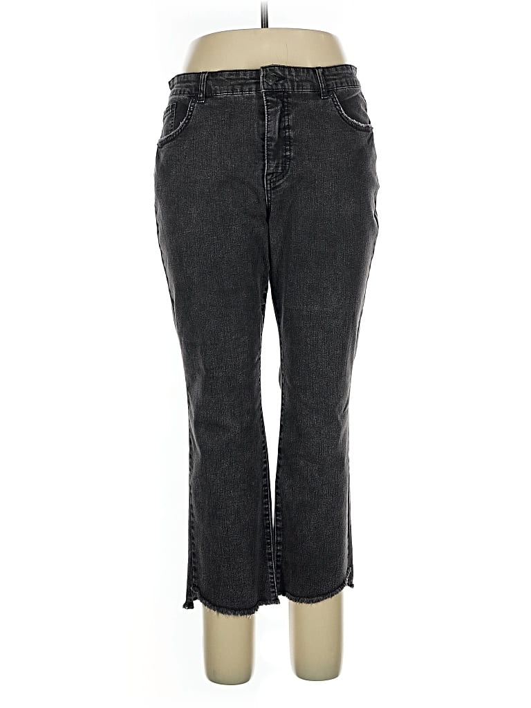 Pre-owned Logo By Lori Goldstein Jeans In Gray