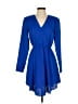 Bar III 100% Polyester Blue Casual Dress Size S - photo 1