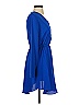 Bar III 100% Polyester Blue Casual Dress Size S - photo 4