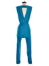 Bebe 100% Polyester Solid Blue Jumpsuit Size XXS - photo 2