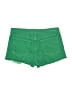 Current/Elliott 100% Cotton Solid Green Denim Shorts Size XS (0) - photo 2