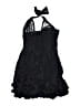 BCBGMAXAZRIA 100% Polyester Solid Black Cocktail Dress Size 0 - photo 2